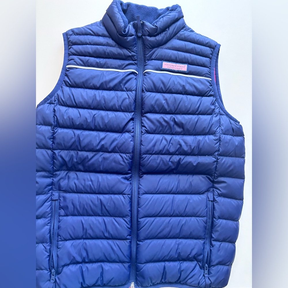 Vineyard Vines  Navy Quilted Vest